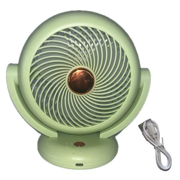 Premium Aromatherapy Shake Head Desktop Fan - USB-C - Children Safe Fan