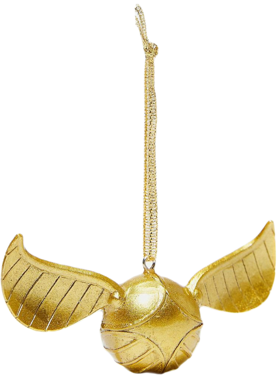Harry Potter Golden Snitch Christmas Tree Ornament