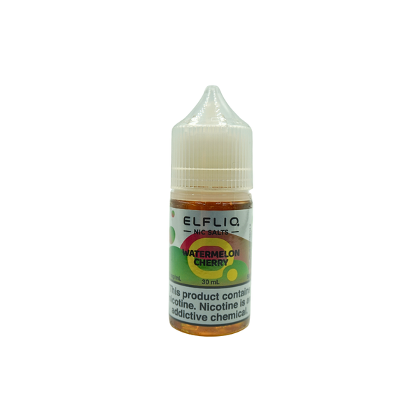 ELFLIQ Elf Bar (5%/50mg/30ml) nic salt e-liquid - Watermelon Cherry