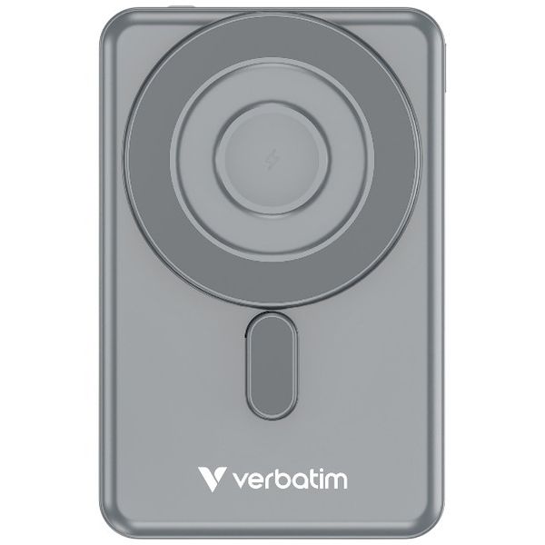 Verbatim Charge 'N' Go 5000mAh Magnetic Wireless Power Bank