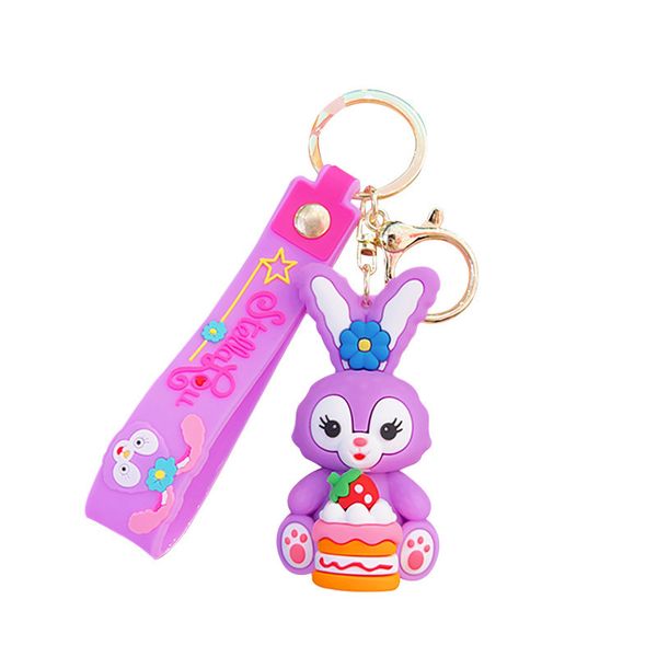 Dessert StellaLou Cake Keychain - Pink