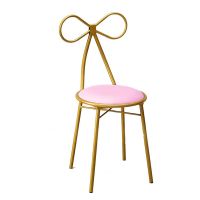 Bow Backrest Velvet Modern and Stylish Chair