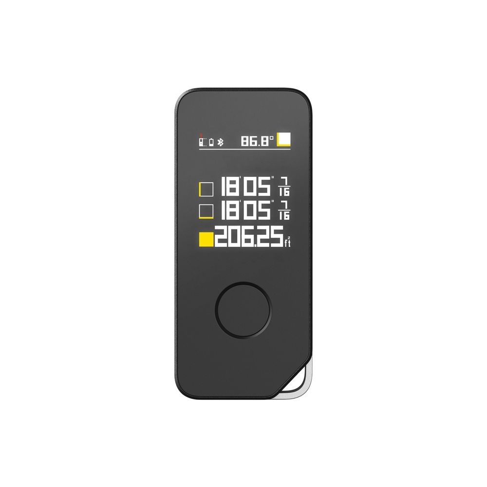 HOTO Smart Laser Measure Pro - 50m Range, 2mm Accuracy, 1.8
