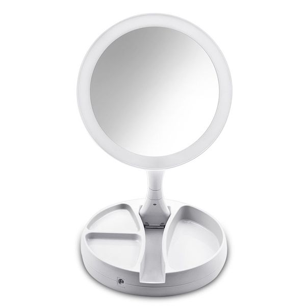 Foldable Led Magnifying Make up Mirror