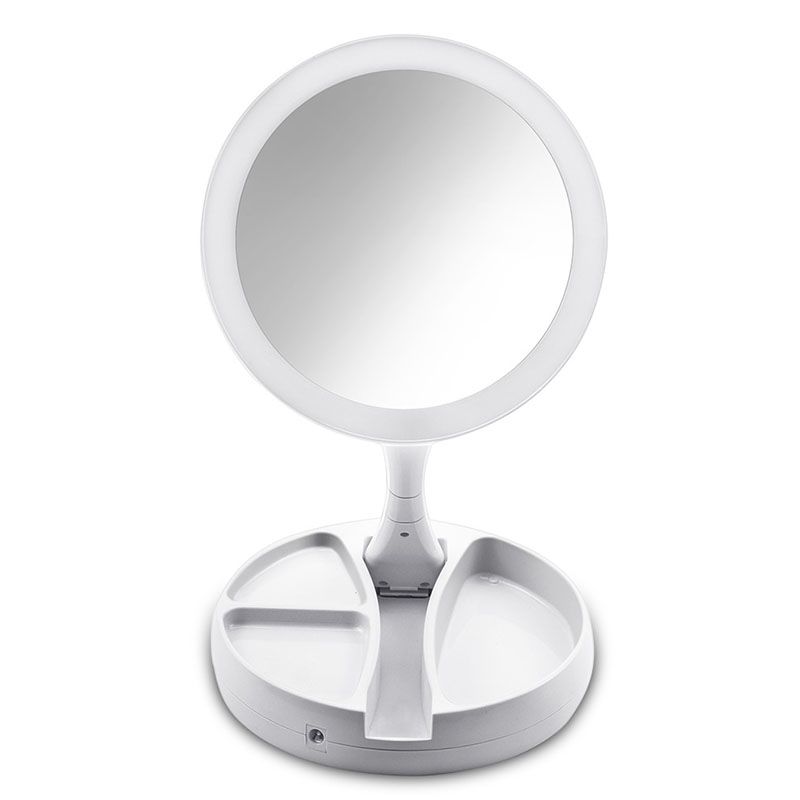 Foldable Led Magnifying Make up Mirror Shop Today. Get it Tomorrow