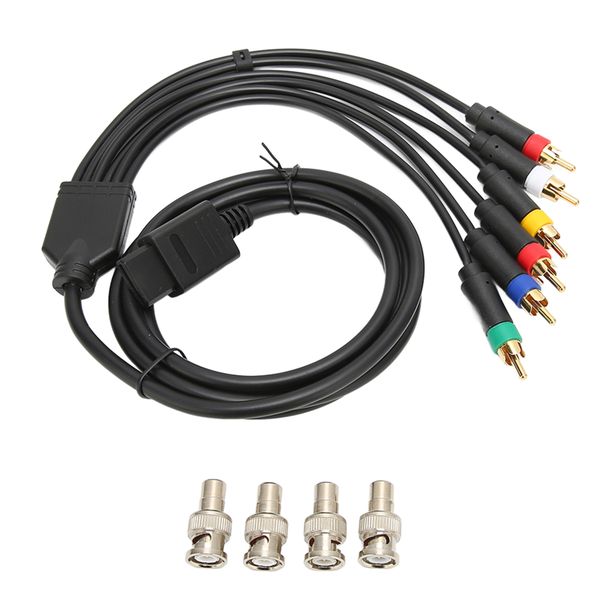 RGBS Composite AV Cable with 4 BNC Heads