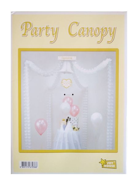 Wedding or Engagement Celebration Party Canopy with Balloons