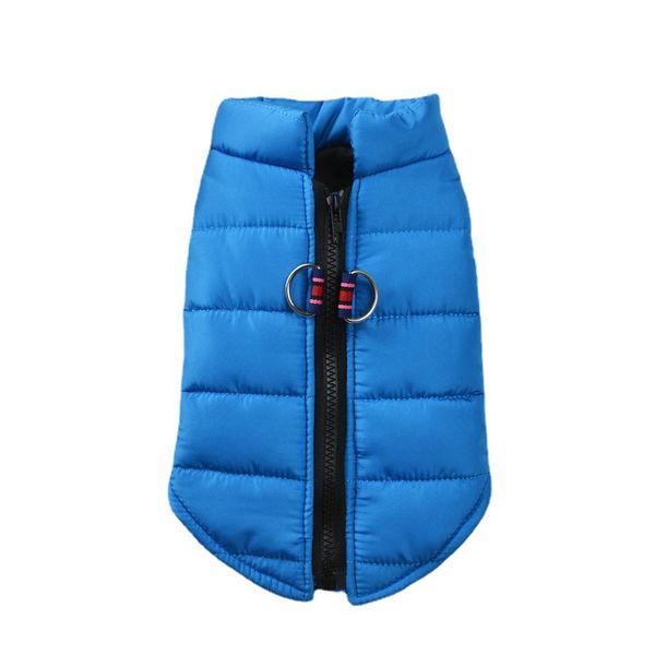 Autumn and winter pet fashion atmosphere zipper warm clothes