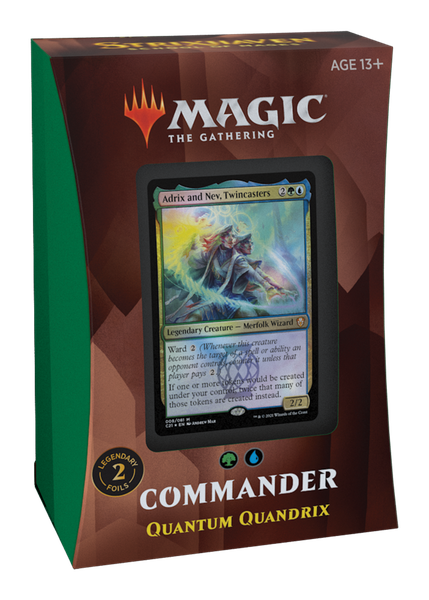 Magic The Gathering: Strixhaven Commander Deck - Quantum Quandrix