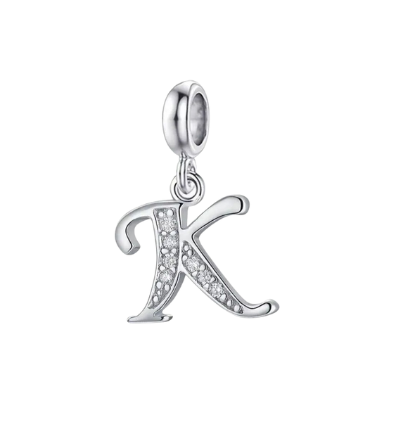 Sparkling Alphabet Charm - Letter K image