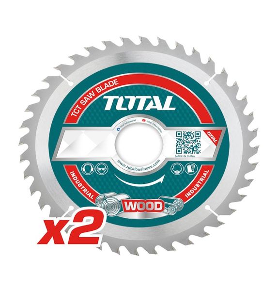Total Tools 185MM x 30T TCT Saw Blades - 2 Piece