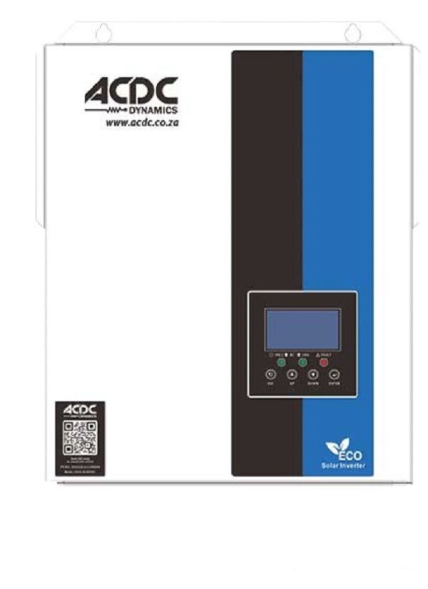 ACDC - Hybrid Solar Inverter 5500VA/48VDC C/W 100A MPPT CONT. | Shop ...