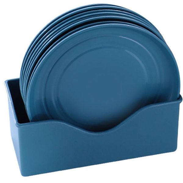 Home Kitchen Multifunctional Circle Cake Serving Plate Set of 8 (15cm)