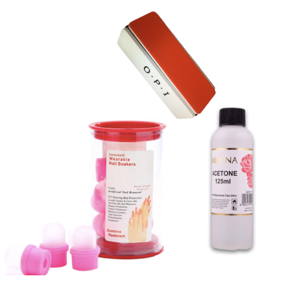 Gel Nail Set Soaker Kit