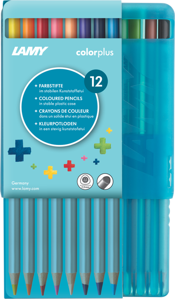 Lamy Colorplus Colour Pencils Plastic Box 12 Pc