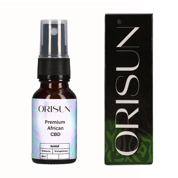 Orisun Schlaf (Sleep) 750mg Premium African CBD Sleep Oral Spray