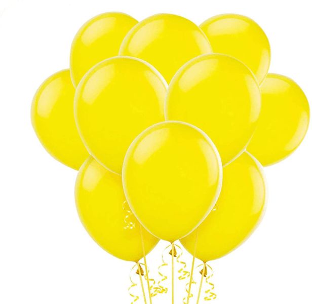 Balloons - Set of 50 - Yellow