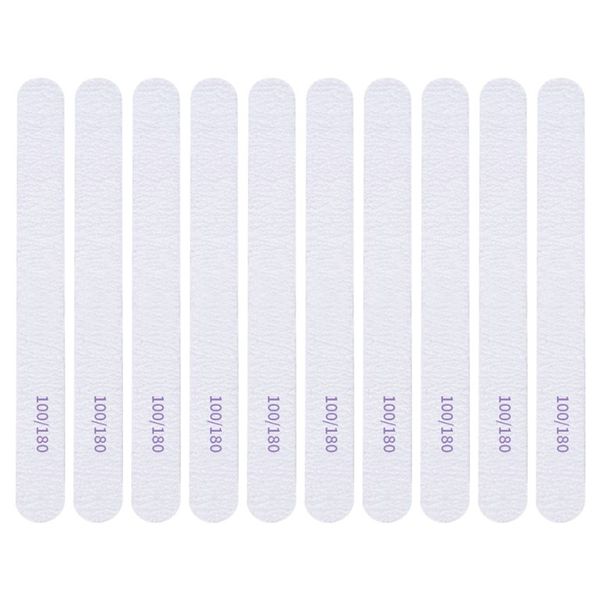 Double-Sided Nail Files 100/180 (10 Pieces)