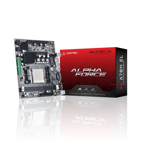 Arktek AMD A78M mATX Motherboard | Socket FM2 | DDR3 | USB 2.0 | HDMI