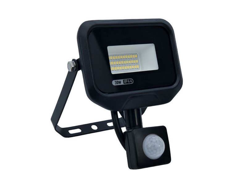30W Flood Light Motion &amp; Light Sensor