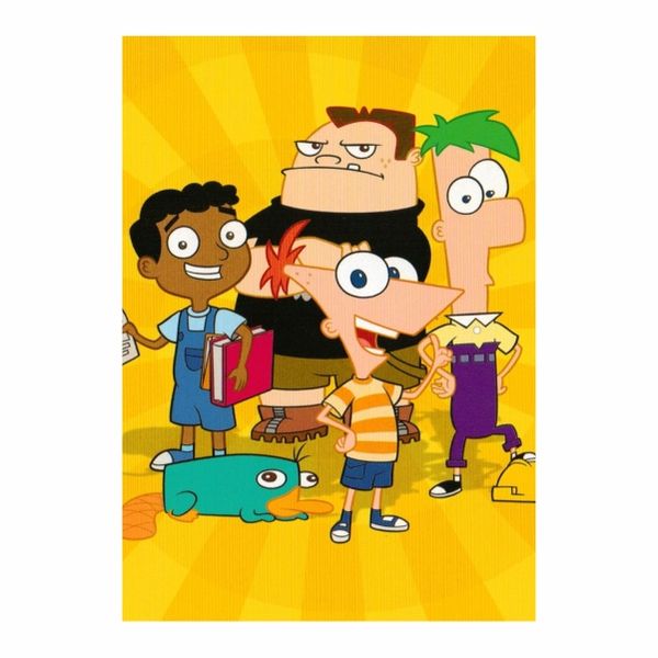 Phineas &amp; Ferb Yellow - A1 Poster
