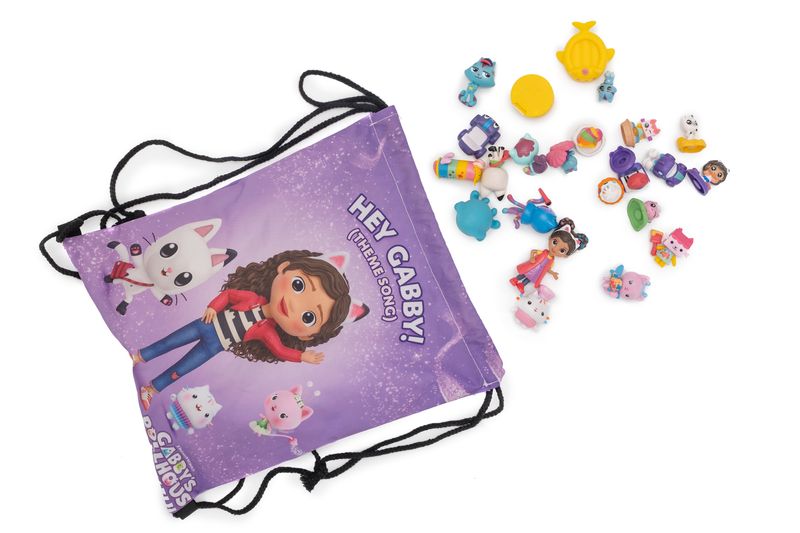 Gabby's Dollhouse 23 Piece Purple Bag Set Figurines