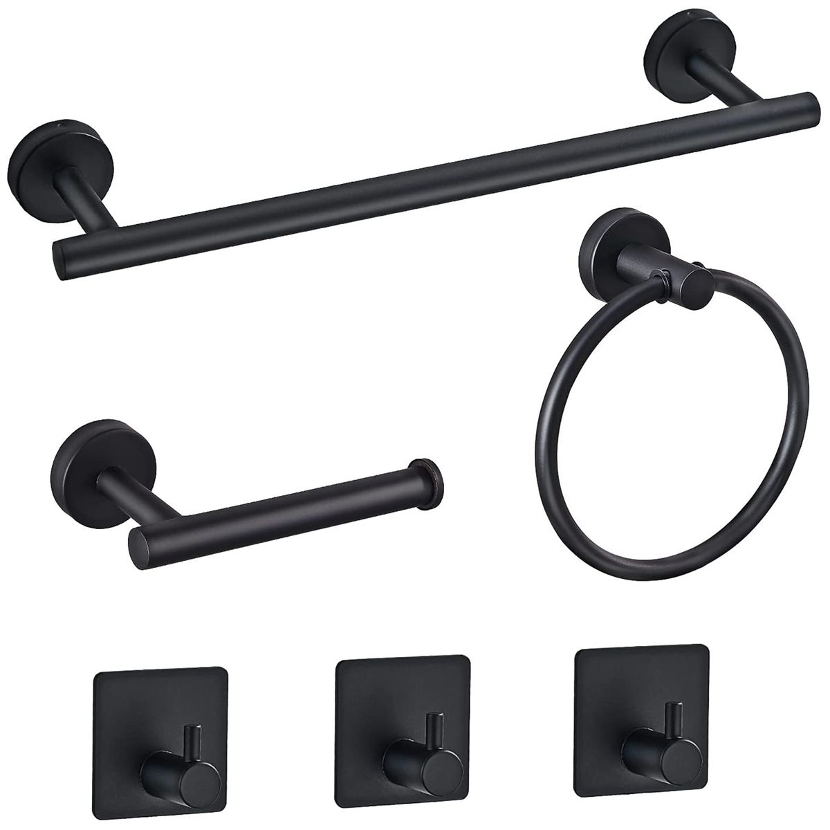Heartdeco Towel Rack & Bathroom Accessories 6PCs Set Shop Today. Get