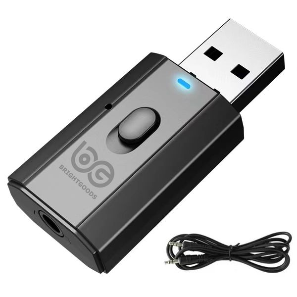 Brightgoods Bluetooth 5.0 Receiver and Transmitter Audio Adapter