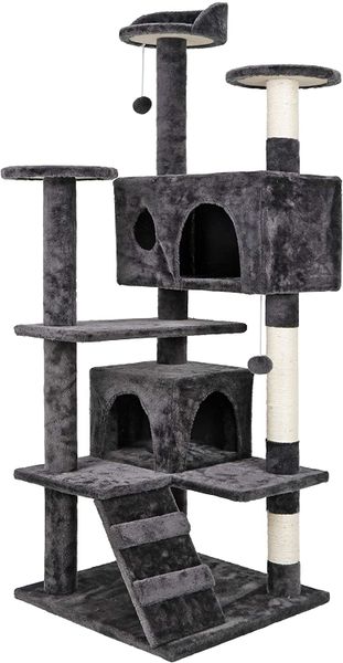 135cm Large Cat Tree Stand Kitten Play House