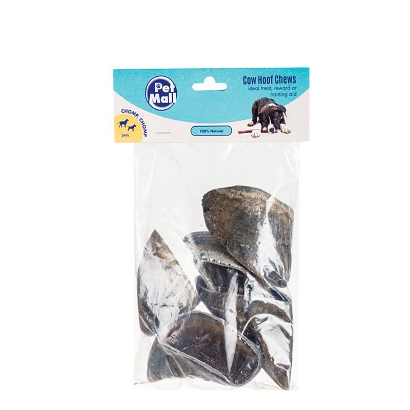 Pet Mall Dog Chew 5 Piece Cow Hooves 100 Natural 20 Pack