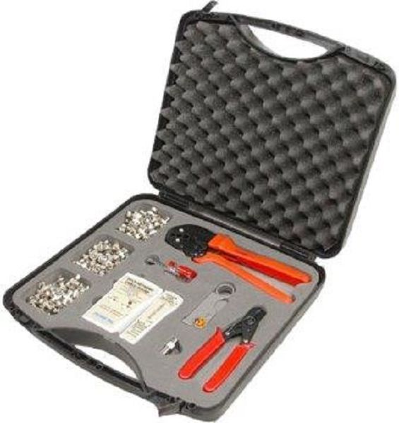 Goldtool 37 piece Universal LAN / CCTV Kit-Complete universal kit