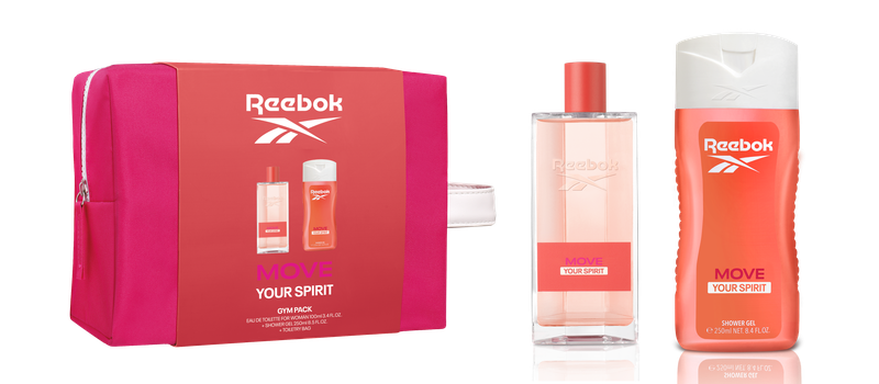 REEBOK Female Gym Pack- Move Your Spirit EDT 100ml + Showergel 250ml