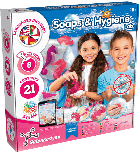 Science4you - Soaps Laboratory Kit - Educational Science &amp; Fun for Kids 8+