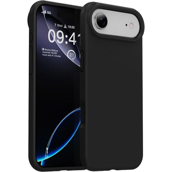 Shock-Absorbent Protection Back Cover Compatible with iPhone 17 Air- Black