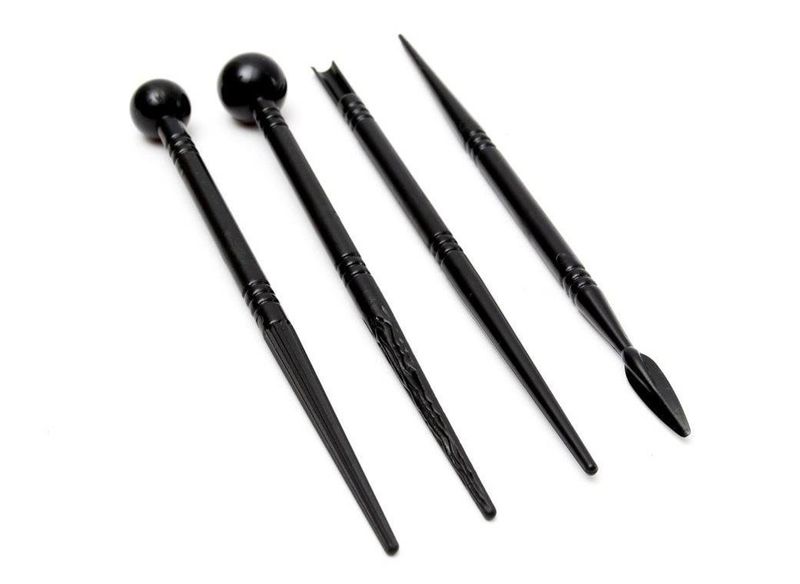 Black Modelling Tools set of 4