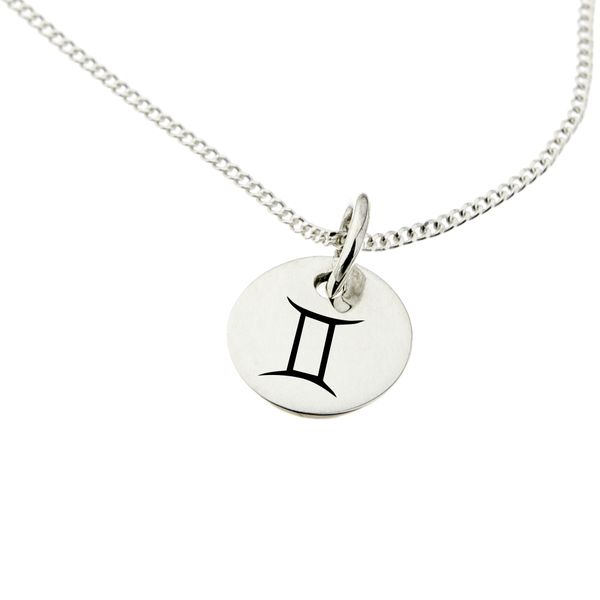 Gemini Star Sign Necklace 10mm