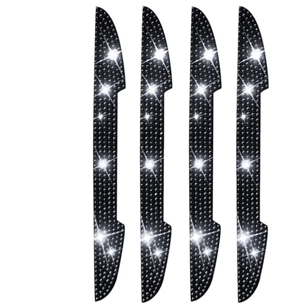 Car Door Protector Shield Car Door Guard - Set of 4 - Black Diamond