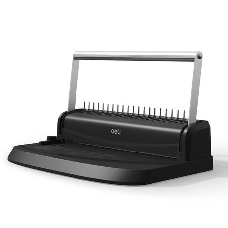 Deli A4 Binding Machine 21-Hole Max 8 Pages Punching and 145 Sheets Binding Image