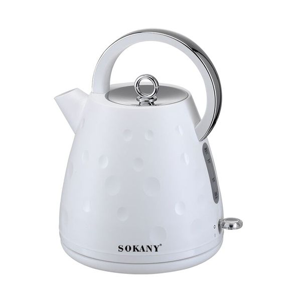 Electric Kettle 1.7L Auto switching Off 360Degree Swivel Base-SOKANY S-1033