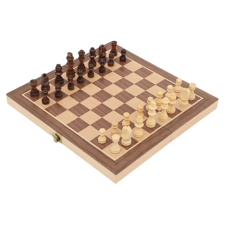 Elegant Wooden Chess Set - 30cm Magnetic with Carry Bag | Shop Today ...