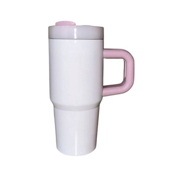 Kings Of Glossy Tumbler with Straw &amp; Handle
