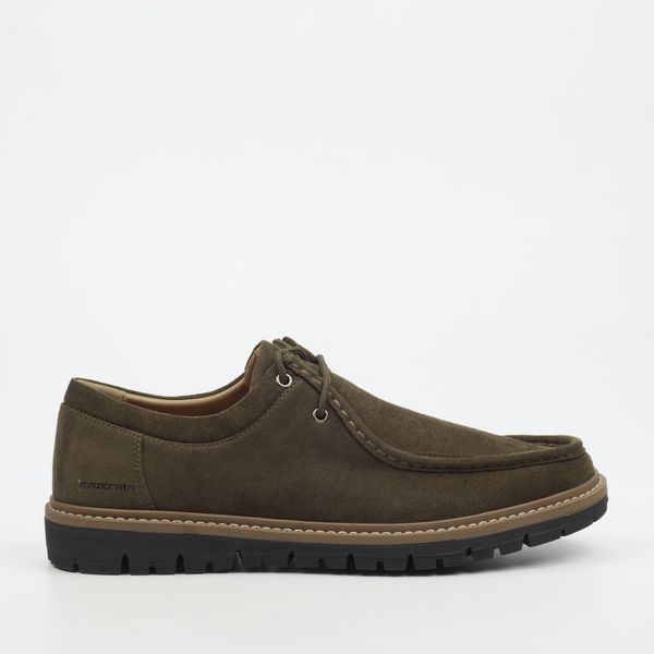 mazerata Raymond 1 Olive Men Faux Suede Shoe