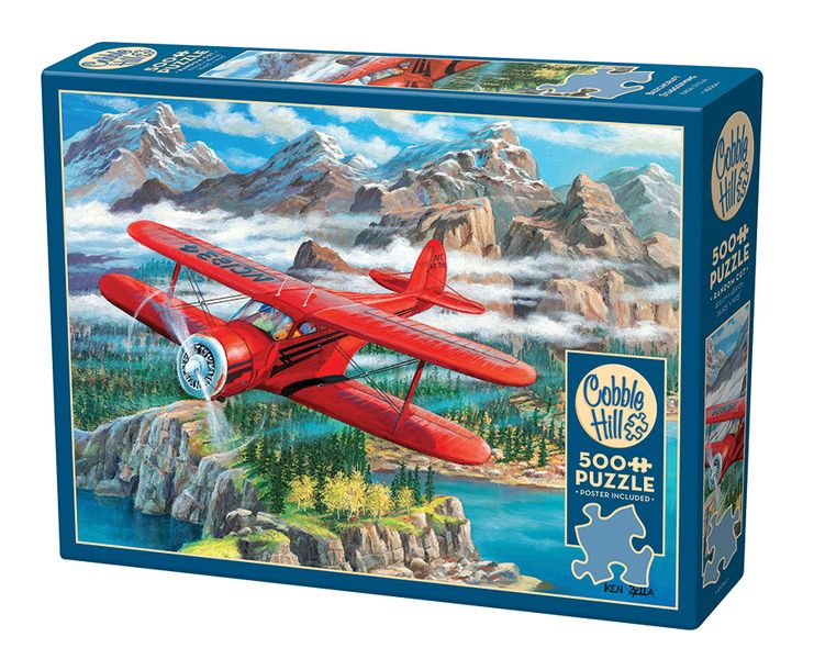 Cobble Hill Beechcraft Staggerwing 500 Piece Puzzle