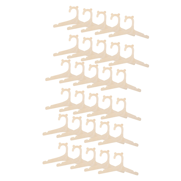 10 Pcs Wooden Hanger For Baby Clothes Natural Wood Hanger For Kids