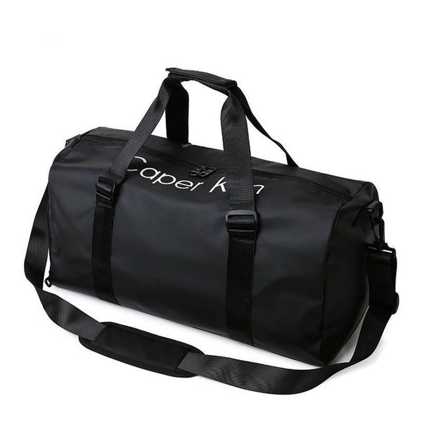 Waterproof men's gym bag with wet and dry separation sports backpack