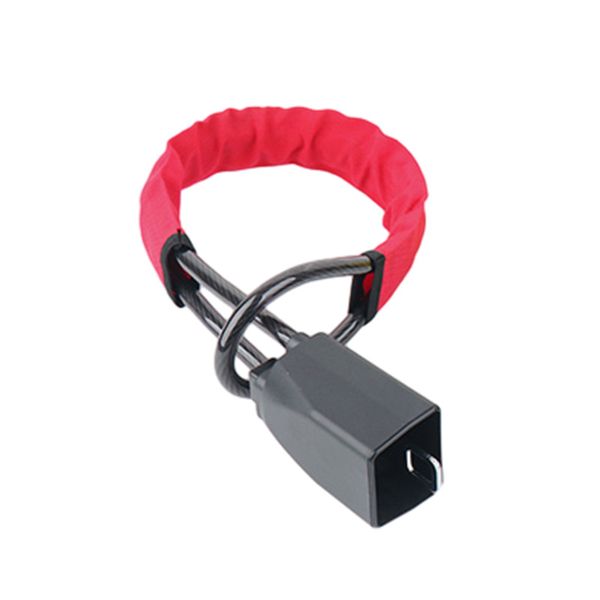 Car Steering Wheel Thick Steel Cable Lock Universal Anti-theft