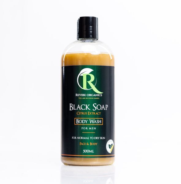 Black Soap Body Wash For Men