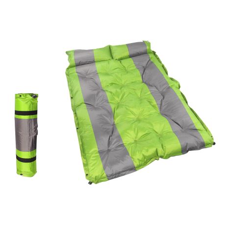 Double inflatable camping outlet mattress