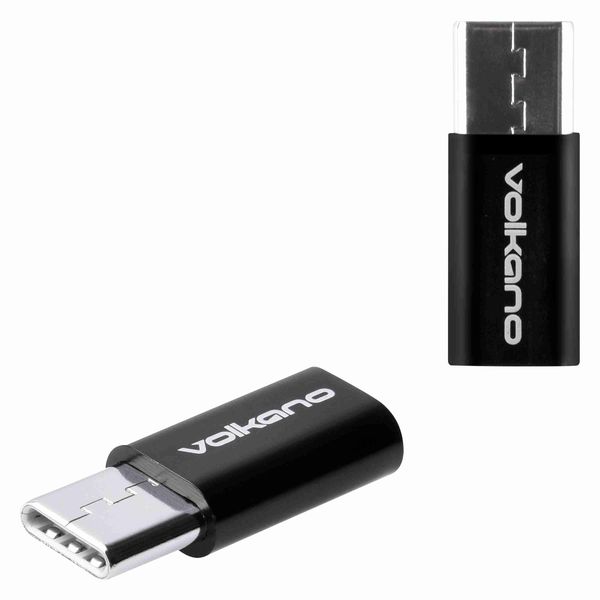 Volkano Micro-USB to Type-C Adapter - Micro Adapt Series, Fast &amp; Durable