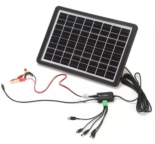 Portable Multi-Functional Solar Panel Kit - 15w